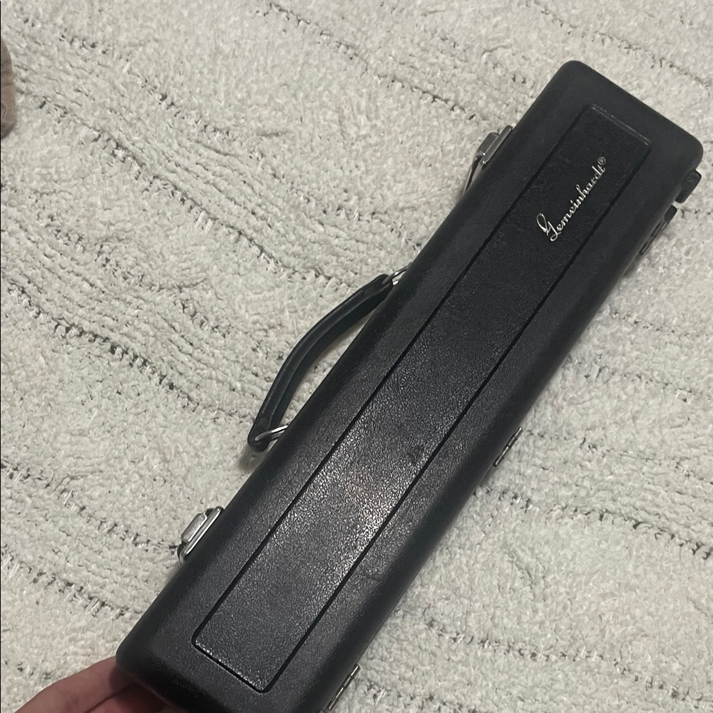 Silver Flute with Black Case - Picture 7 of 8